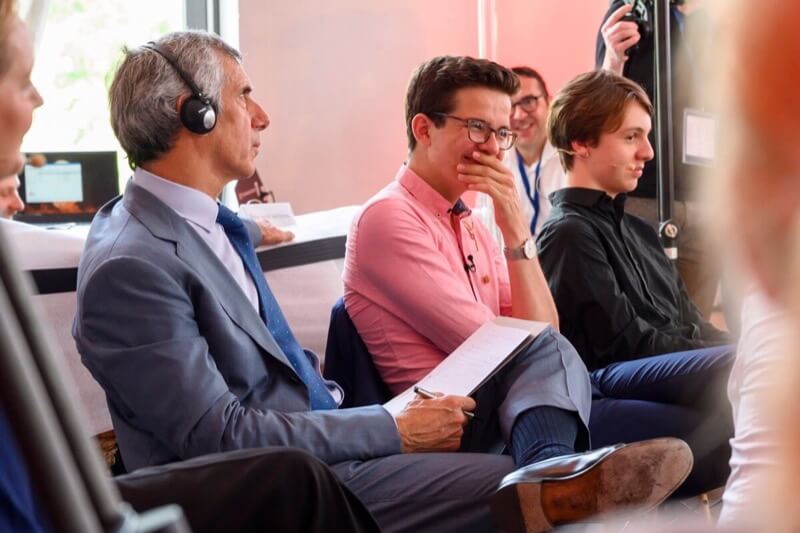 Paolo Barilla und Felix Finkbeiner